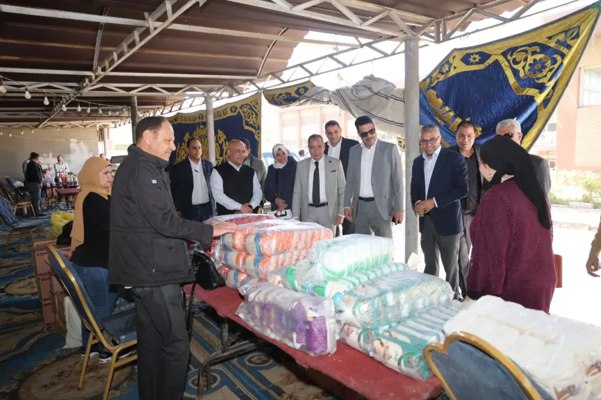 رئيس مياة القليوبية يفتتح ”أهلا رمضان” لدعم العاملين قبل الشهر الكريم