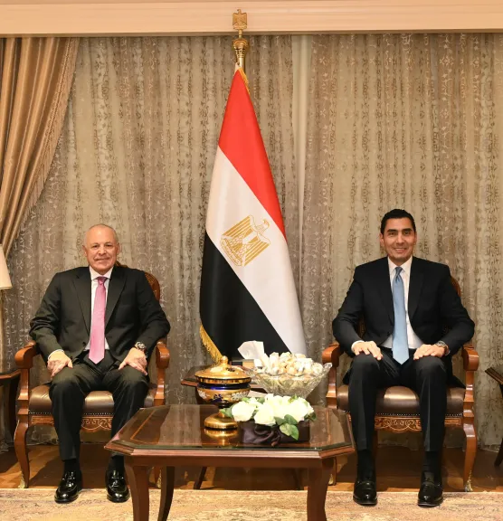 وزير الشباب والرياضة يستقبل رئيس الاتحاد المصري لكرة القدم لبحث تطوير المنظومة الكروية