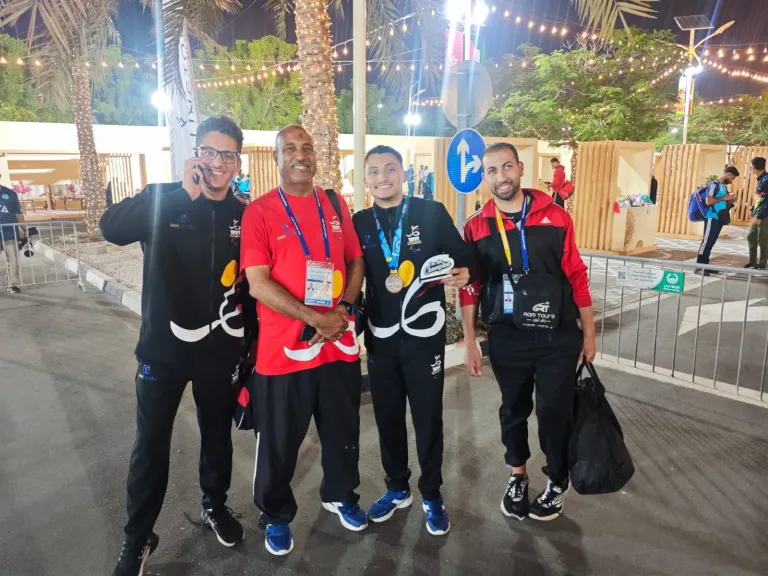 جوهر نبيل يهنئ أبطال ألعاب القوى البارالمبية بعد حصد 5 ميداليات في بطولة فزاع