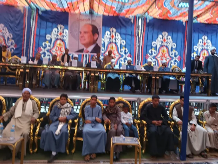 الأزهر ينهي خصومة ثأرية بين عائلتي «عبود خليفة» و«حافظ عبد الرحيم» بساحة الإمام الطيب بالأقصر