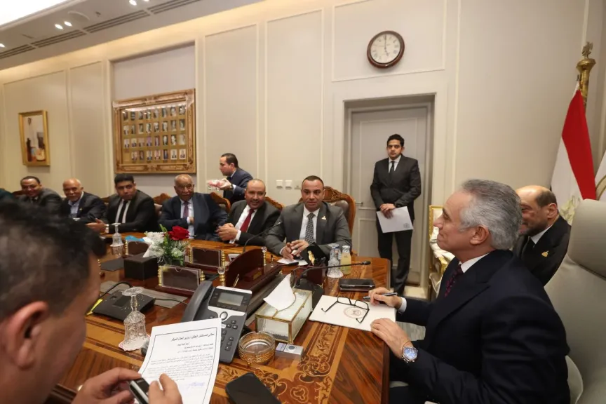 وزير العدل يلتقي عدداً من السادة أعضاء مجلسي النواب والشيوخ