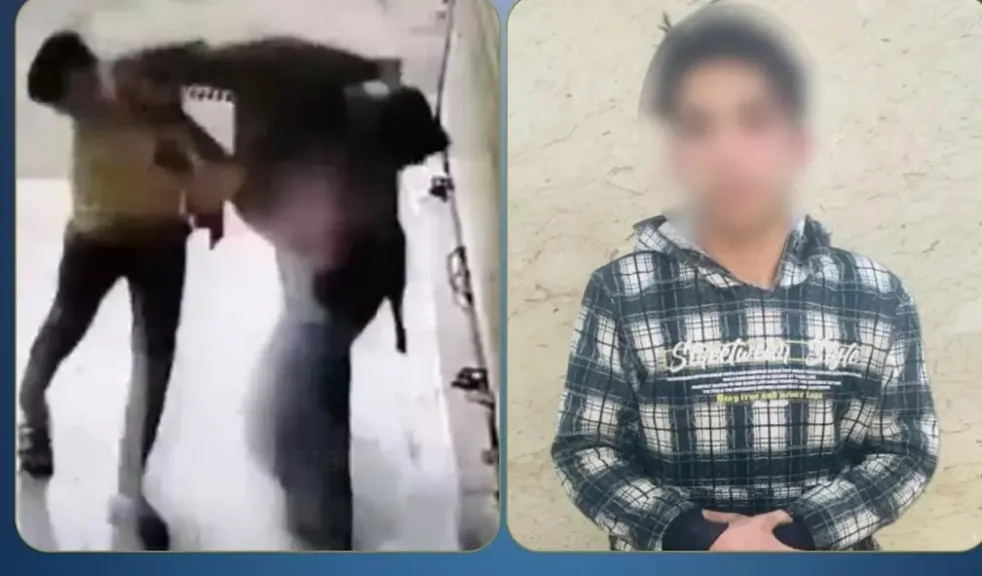 مشاجرة فيديو تفضح عامل بالخانكة.. تعدى على طالبة وسط الشارع