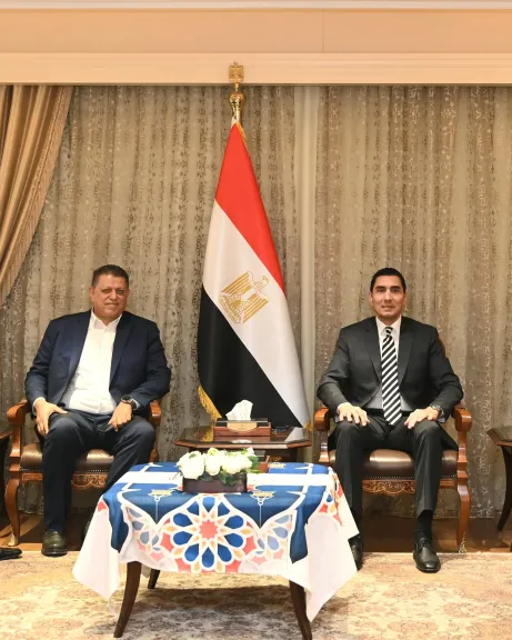 جوهر نبيل يستقبل مجلس إدارة الاتحاد المصري لكرة اليد ويتلقى التهنئة بتوليه المنصب
