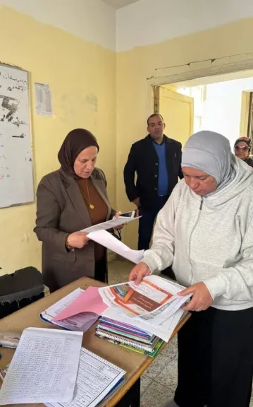 جولة رمضانية...«أبو كيلة» تتفقد مدارس الأسمرات والمقطم وتوجه رسائل دعم قوية للمعلمين