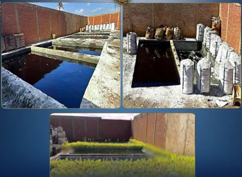 سقوط مصنع “بير السلم”.. ضبط 210 أطنان أسمدة مغشوشة بشبين القناطر