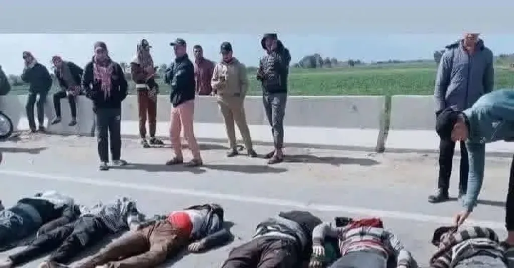 مصرع 16 صيادًا في حادث تصادم مروّع بطريق جنوب بورسعيد