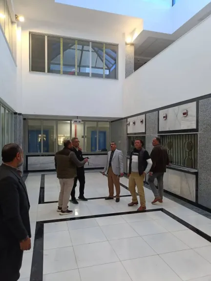 الدكتور أحمد ثابت يتفقد مشروعات “حياة كريمة” بقرية قلهانة ويتابع انتظام منظومة النظافة