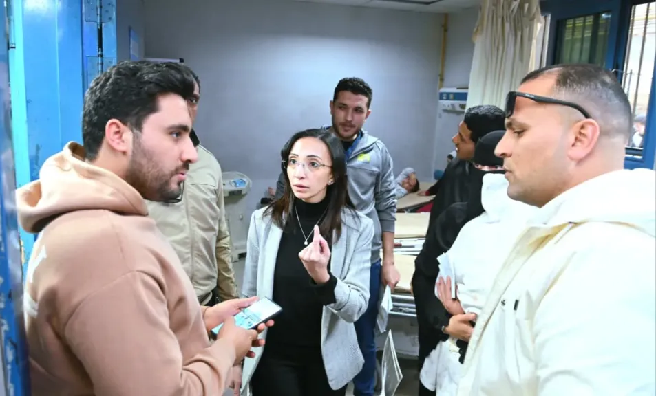 محافظ البحيرة تفاجئ معهد دمنهور الطبي: سرعة الحصول على خدمات الطوارىء والاستقبال