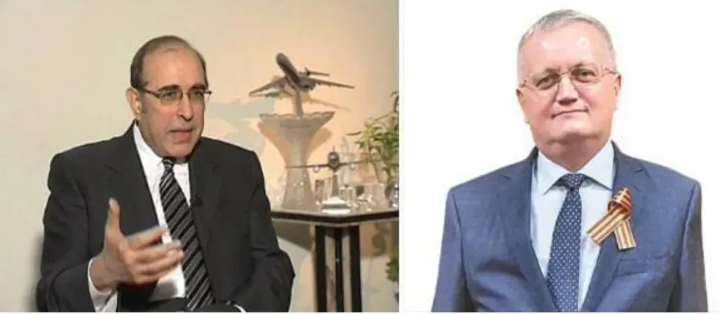 كامل يهنئ بوريسينكو بتعيينه نائبًا لوزير الخارجية الروسي