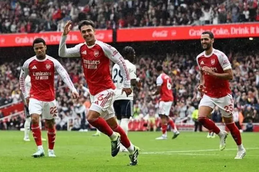 لقطات من مباراة آرسنال وتوتنهام بذهاب الدور الأول 