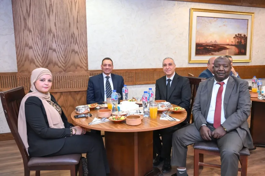النائب العام يشهد إفطار رمضان مع موظفي النيابة العامة