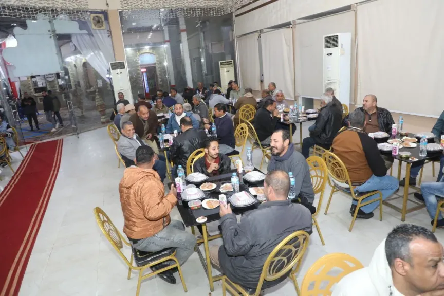 محافظ الشرقية يُشارك 1000 صائم في إفطار جماعي لصندوق تحيا مصر بنادي أحمد عرابي