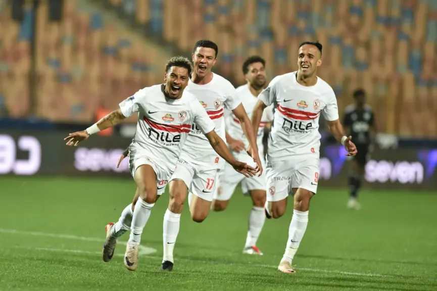 الزمالك يحسم مواجهة زد بثنائية ويعتلي صدارة الدوري المصري