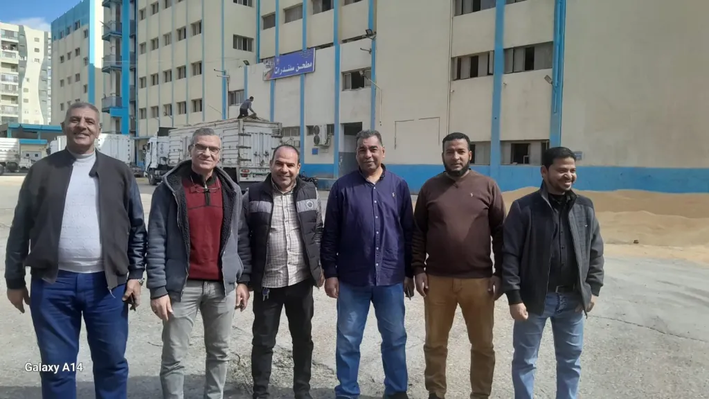 زيادة 16 طن قمح بعد جرد صومعة مطاحن مصر الوسطى بالفيوم وتعليتها لحساب السلع التموينية