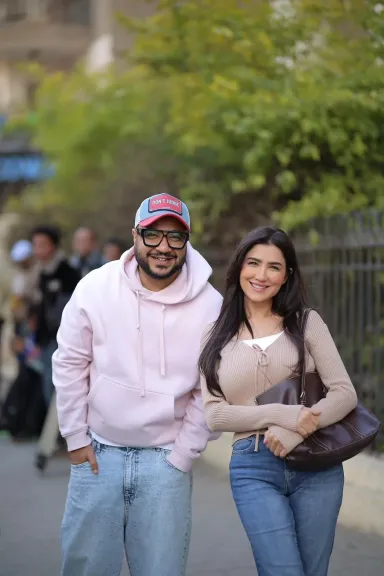 محمد سيد بشير ومي عمر