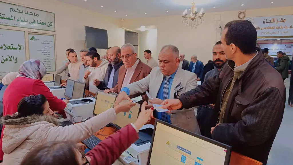 ساعات الحسم تقترب.. إقبال ملحوظ في أعداد المصوتين بانتخابات المهندسين