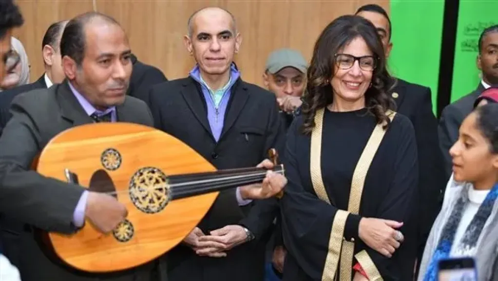 أجواء رمضانية مبهجة.. وزيرة الثقافة تفتتح ليالي رمضان بقصر ثقافة روض الفرج |صور