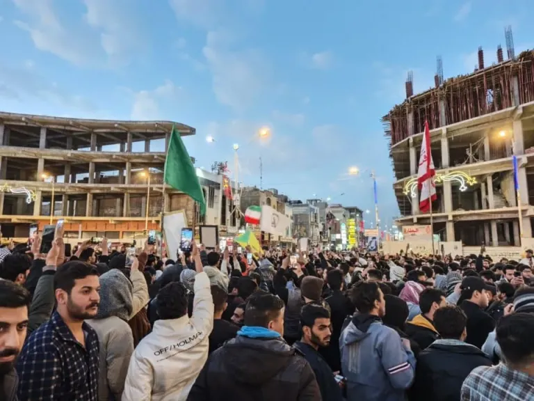 طوفان بشري في العراق بعد استشهاد المرشد الأعلى الإيراني...الناصرية تغرق في حداد شعبي