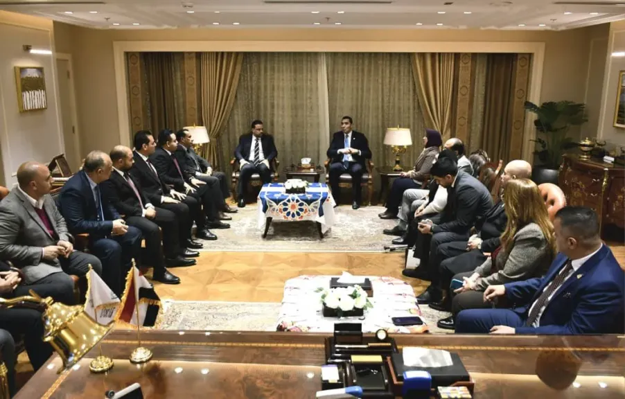 جوهر نبيل يلتقي لجنة الشباب والرياضة بمجلس النواب لتعزيز التعاون ودعم الشباب والرياضة