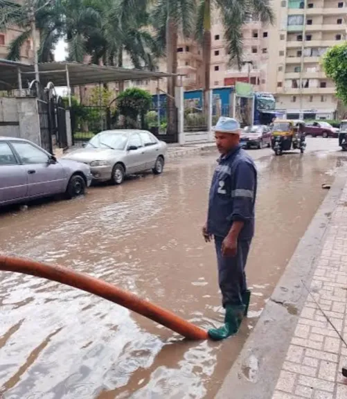 نشاط للرياح وانخفاض في درجات الحرارة وهطول للأمطار على محافظة كفرالشيخ