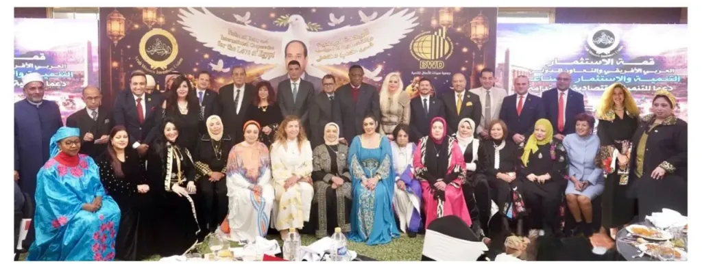 هدى يسى تستضيف وزير الصناعة الجديد و تشيد بجهوده خلال حفل إفطار ”الوحدة الوطنية  والتعاون الدولي تحت شعار ”في حب مصر ”