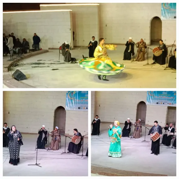 الفنى للفنون الشعبية والاستعراضية يضييء في سماء  الحديقه الثقافة بعروض متنوعة