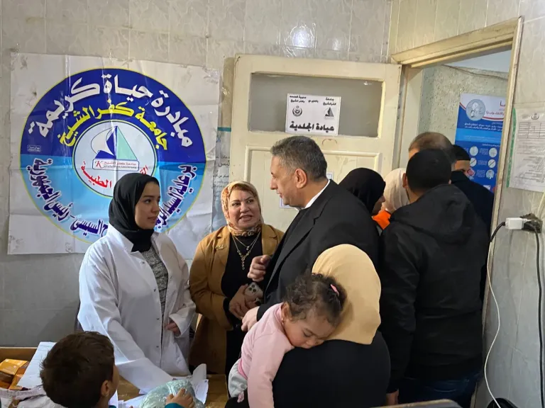 ضمن المبادرة الرئاسية «معًا بالوعي نحميها»..إطلاق قافلة طبية علاجية وتوعوية شاملة بقرية إبشان بمركز بيلا