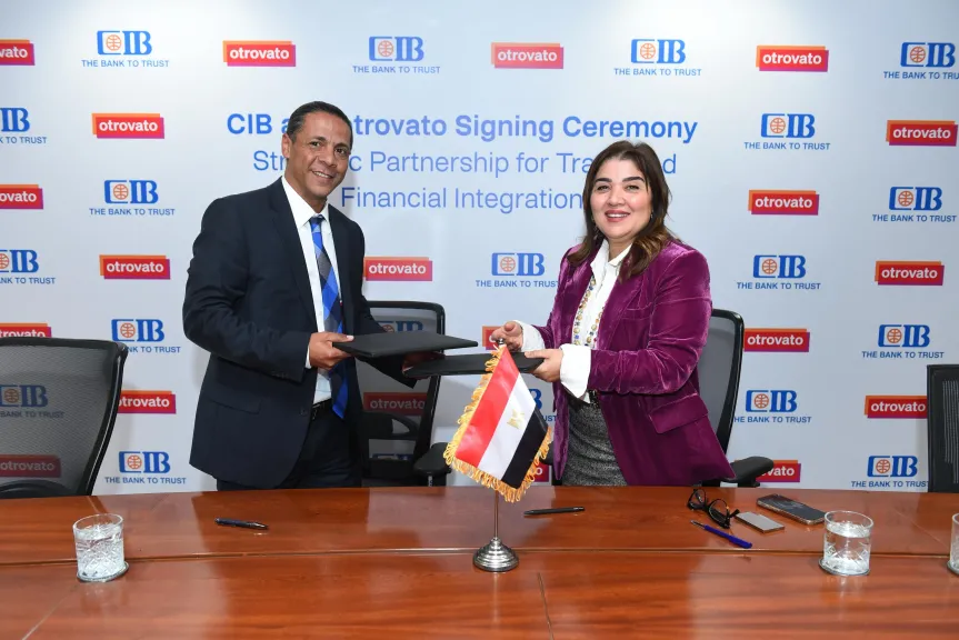 تعاون إستراتيجى بين ”أوتروفاتو والبنك التجاري الدولي (CIB)” لتعزيز تمكين التجارة والحلول المالية في إفريقيا