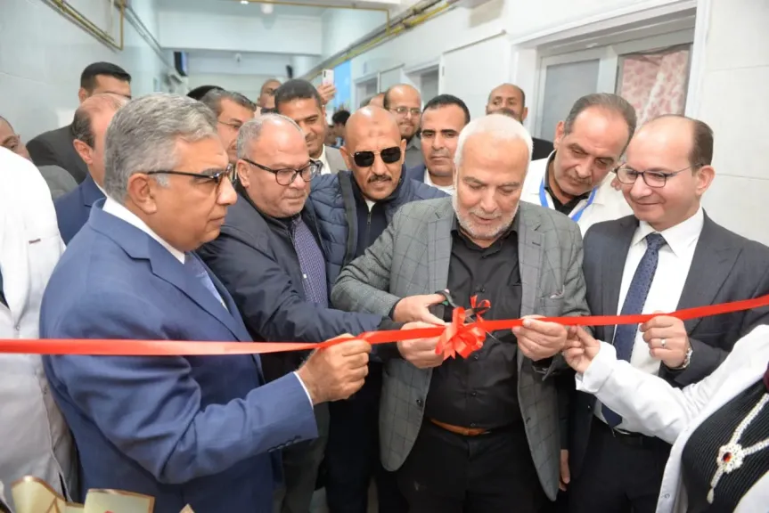 محافظ الدقهلية يفتتح تطوير حضانات الأطفال والباطنة بمستشفى الجمالية المركزي بتكلفة 5 ملايين جنيه