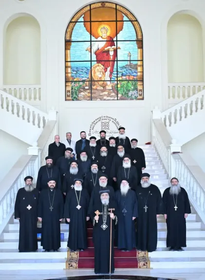 البابا تواضروس الثاني يلتقي  ممثلي المعاهد الكنسية