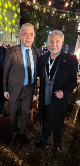 بحضور الوزير عمرو موسى.. «شرشر» يشارك المهندس أكمل قرطام فوزه برئاسة حزب المحافظين