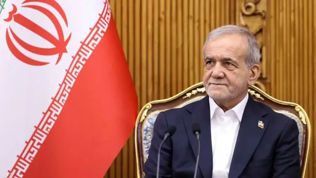 بزشكيان : عدة دول بدأت جهودا للوساطةبشأن الحرب