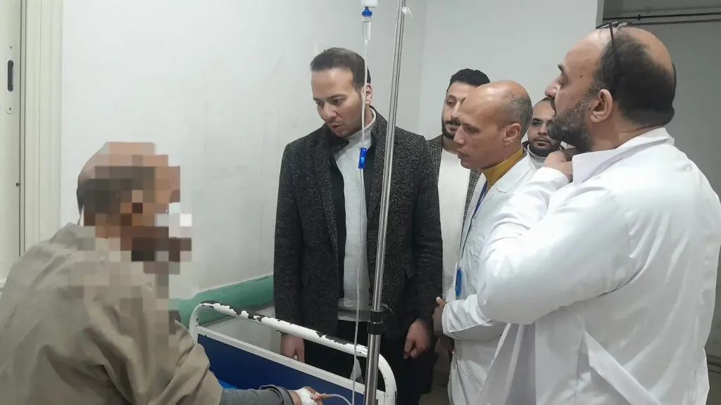 وكيل ” صحة البحيرة” يتابع الخدمة الطبية بمستشفى إيتاي البارود خلال شهر رمضان