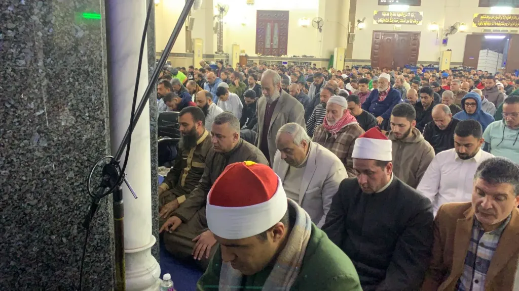 نجوم مسابقة بورسعيد الدولية ودولة التلاوة يحيون الأجواء الروحانية بمسجد الحسين خلال ليالي رمضان