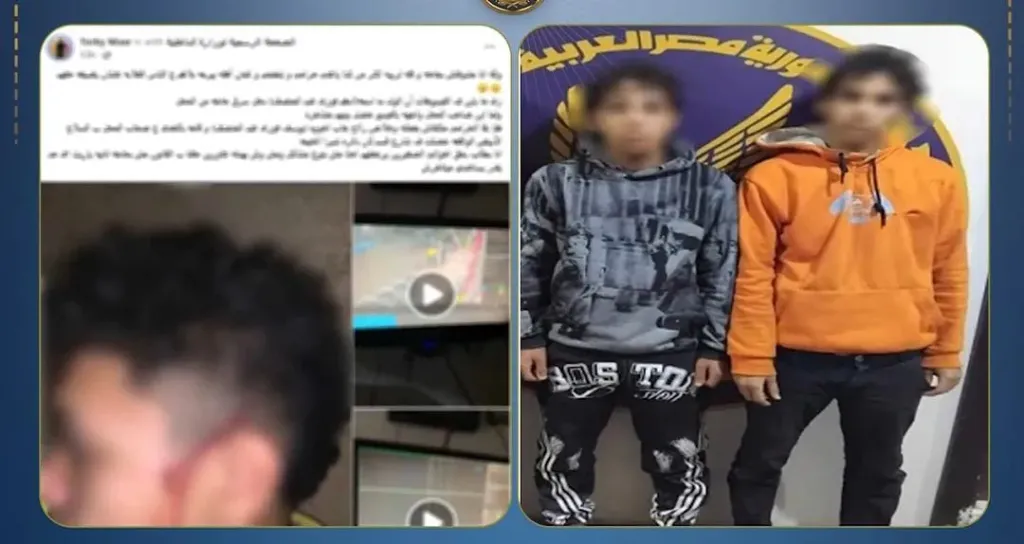 بلاغ سرقة يشعل العنف.. شقيقان يهاجمان أسرة شاب بسلاح أبيض في شبرا الخيمة