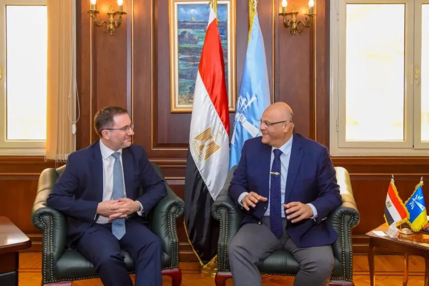 محافظ الإسكندرية يبحث مع سفير المملكة المتحدة  سبل التعاون المشترك