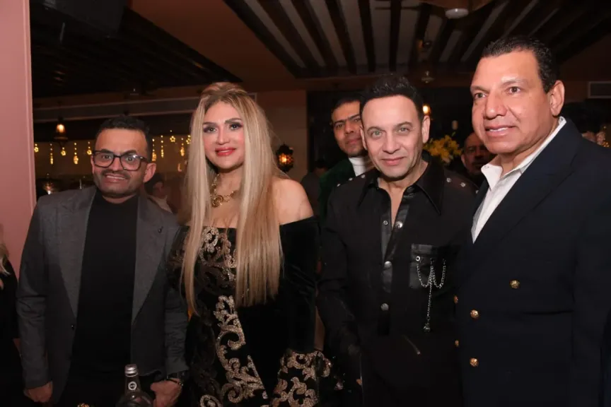 بالصور.. نجوم الفن والاعلام والرياضة والمشاهير فى سحور رجل الأعمال ناجي الحناوي