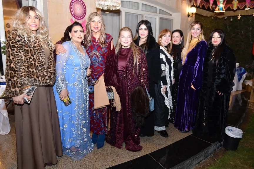 أبرزهم إيهاب توفيق وبدرية طلبة وإيناس عز الدين ووفاء عامر ..النجوم في سحور الدكتورة مروة الشربيني