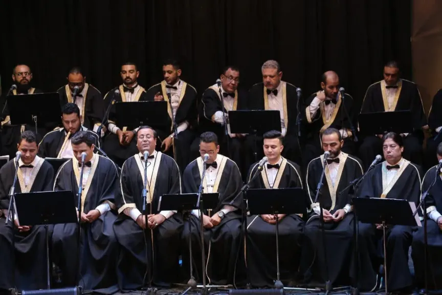 الإنشاد فى زيارة لأوبرا الأسكندرية بمناسبة ليلة القدر