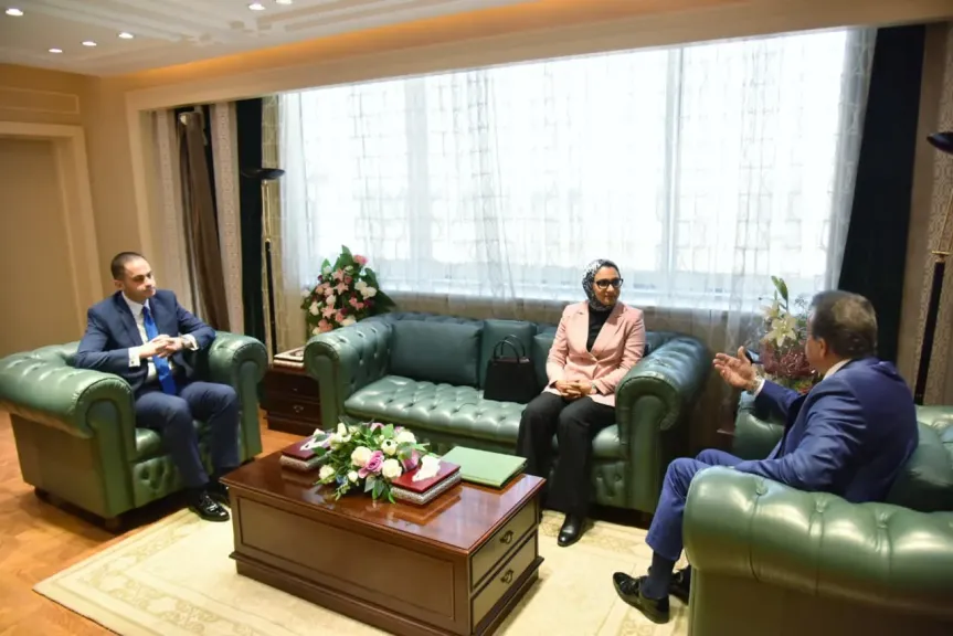 وزير الصحة يستقبل محافظ الوادي الجديد لمتابعة المشروعات الصحية الجارية وتسريع الإنجاز