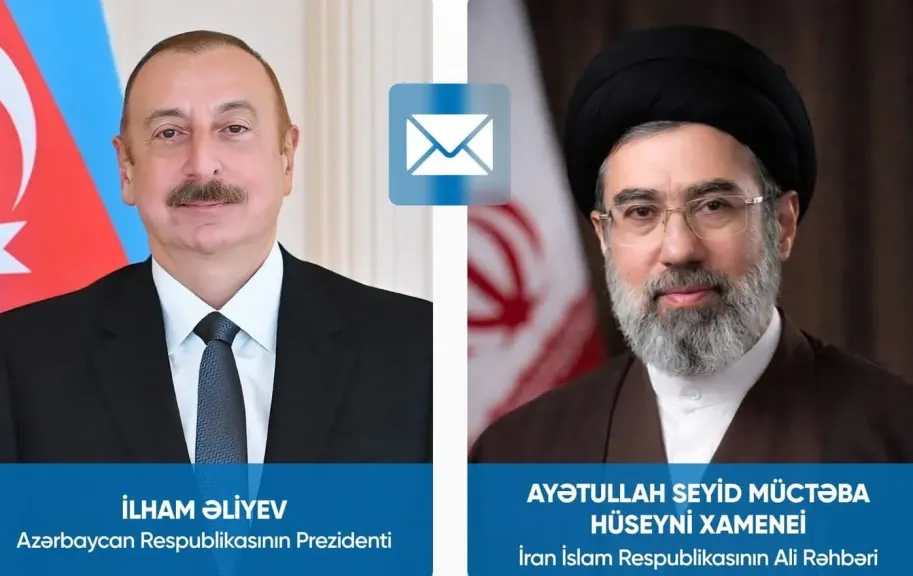 رئيس أذربيجان يؤكد في رسالة لمرشد إيران : علاقة بلدينا نابعة من إرادة شعبينا وحسن الجوار التاريخي