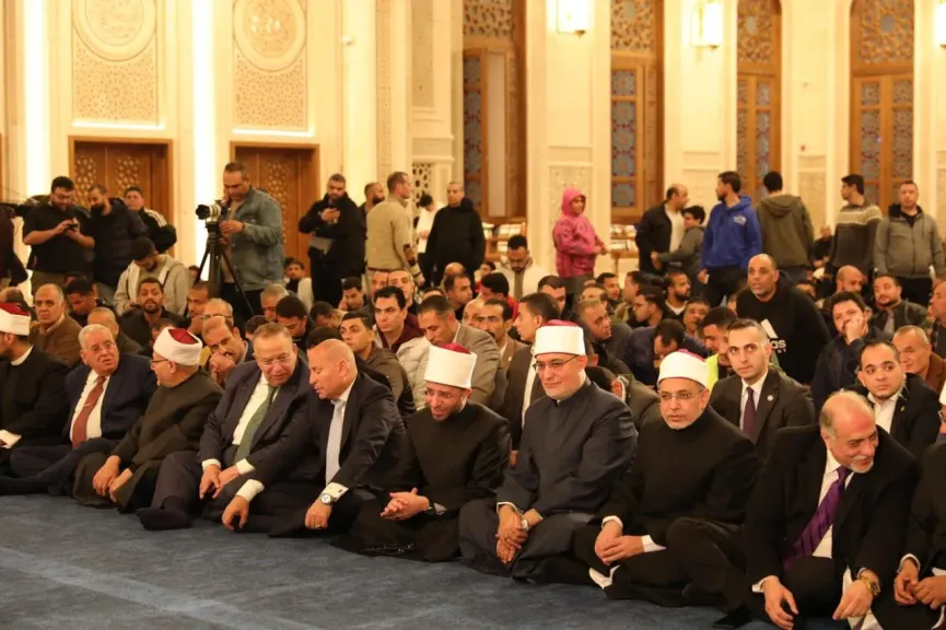 مفتي الجمهورية يشهد احتفال وزارة الأوقاف بذكرى فتح مكة بمسجد العلي العظيم