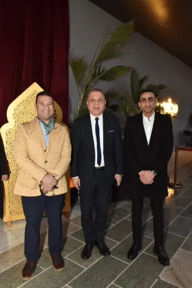 شرشر  يشارك الدكتور جلال الشيخ والمهندس أحمد زغلول في حفل إفطار مجموعة (السلمانية جروب)