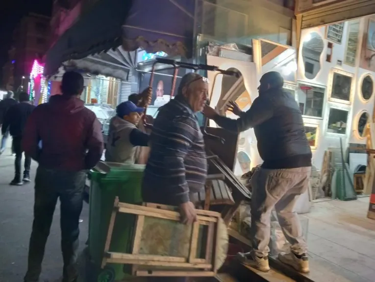 جهود مكثفة بمحافظة بورسعيد.. إزالة إشغالات وضبط مخالفات بالأسواق ومتابعة مشروعات خدمية