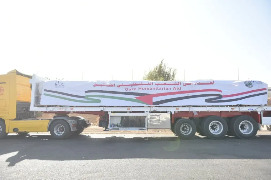 وزير التموين يعلن إطلاق القافلة رقم (16) من المساعدات الإغاثية العاجلة لقطاع غزة بالتعاون مع هيئة الإغاثة الكاثوليكية