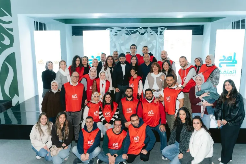 ” إي آند مصر” تنظم حفل إفطار لإطلاق مبادرة ”كل مكالمة بتعلمهم كلمة”  لدعم الأطفال  القادرون بإختلاف