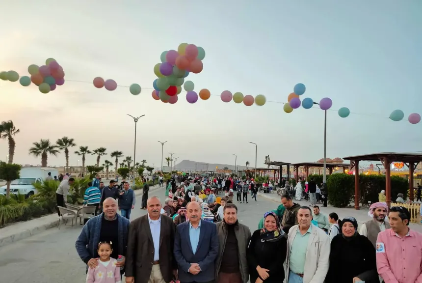 إحياء ذكرى يوم الإفطار الجماعي بمبادرة الشهيد سامح مدحت يجمع أهالي مدينة طور سيناء