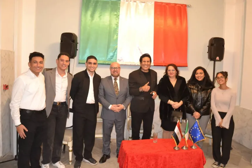 بين الطرب الأصيل والإحساس الشرقي... القنصلية الإيطالية بالإسكندرية تنظم أمسية موسيقية للفنان أحمد جوهر