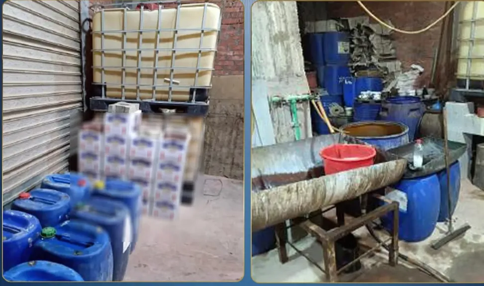 سقوط مصنع منظفات مغشوشة بالقليوبية.. ضبط 6 آلاف عبوة و5 أطنان مواد خام