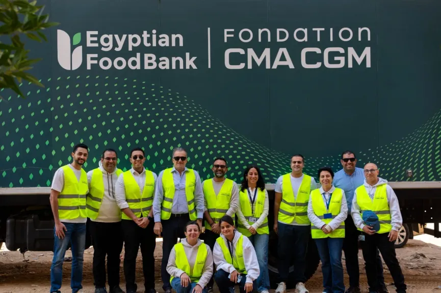 شراكة إستراتيجية بين مؤسسة CMA CGM وبنك الطعام لدعم المجتمعات الأكثر احتياجاً في مصر